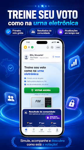 Simulador de Urna 2026 – Vote para PC