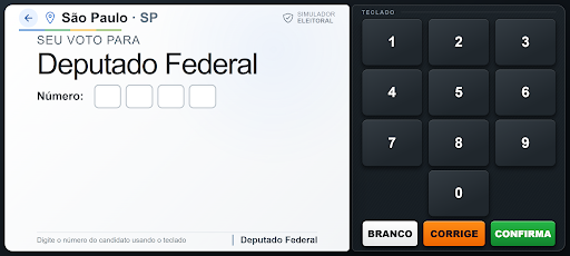 Simulador de Urna 2026 – Vote PC
