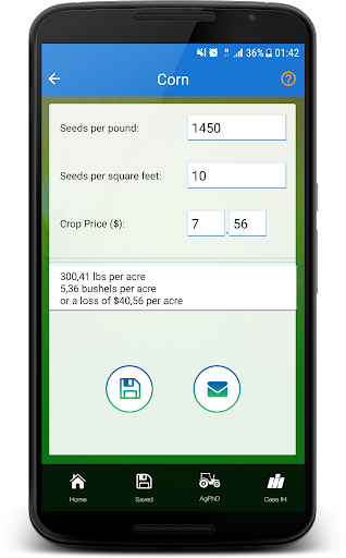 Ag PhD Harvest Loss Calculator