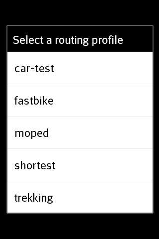BRouter Offline Navigation