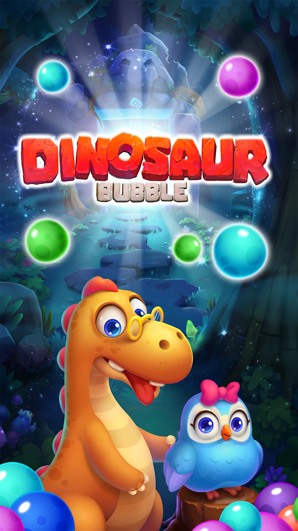 Bubble Shooter: Primitive Dinosaurs - Egg Shoot الحاسوب