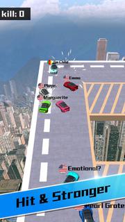 Car bumper.io - Roof Battle