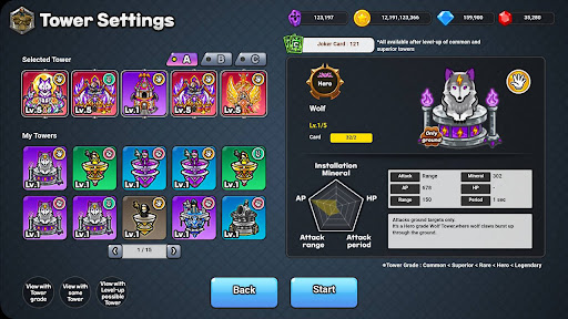Gold tower defence M
