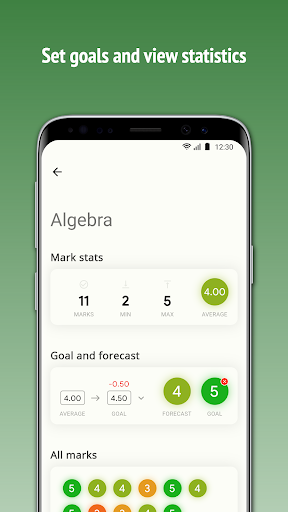 Want mark! — average mark پی سی