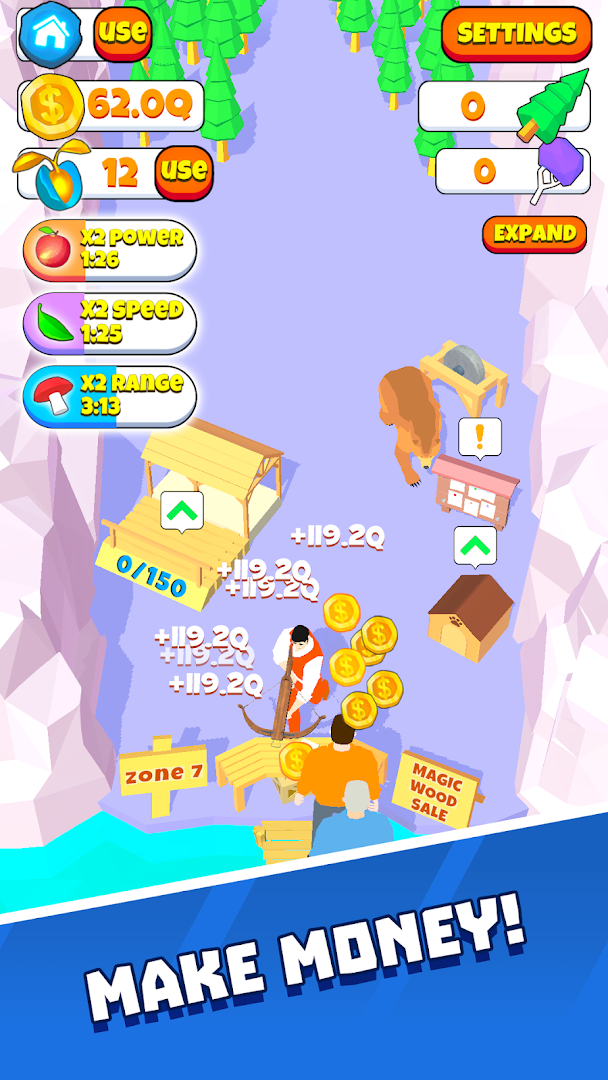 Idle Lumberjack 3D PC