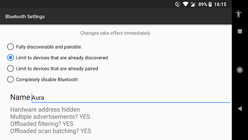 Bluetooth Settings পিসি