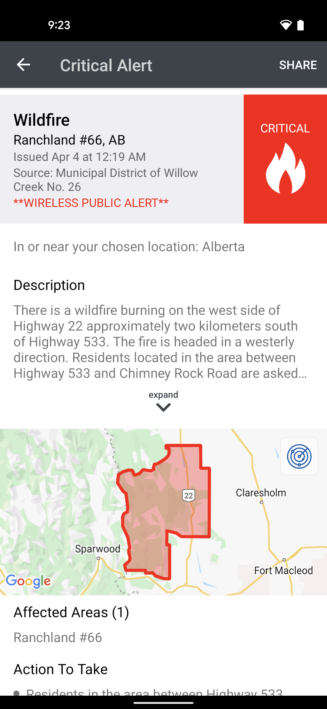 Download Alberta Emergency Alert on PC with MEmu