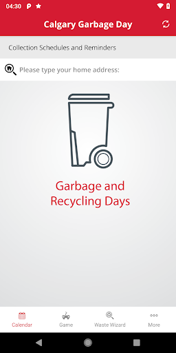 Calgary Garbage Day PC