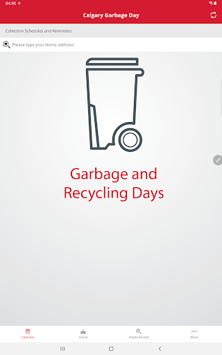 Calgary Garbage Day PC