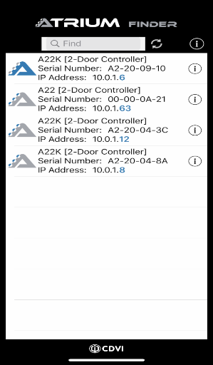 ATRIUM Finder PC