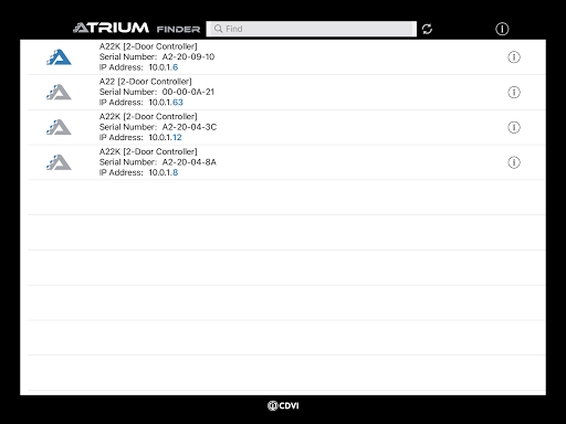 ATRIUM Finder PC
