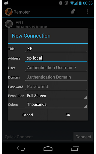 Remoter RDP Client PC