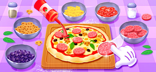 komputer Pizza Games Kids 2-5 years old