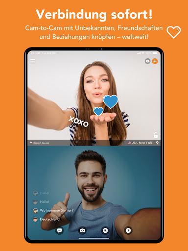 Camsurf: Triff Leute & chatte
