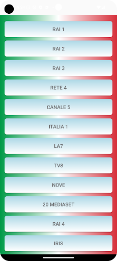 Italia TV Diretta - Canali TV PC