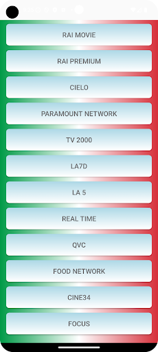 Italia TV Diretta - Canali TV PC