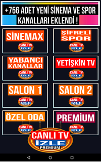 Canlı TV İzle Mobil HD TV PC