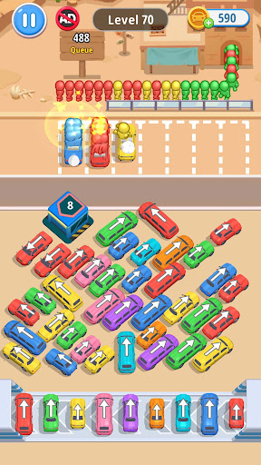 Car Jam Solver:Voiture Parking