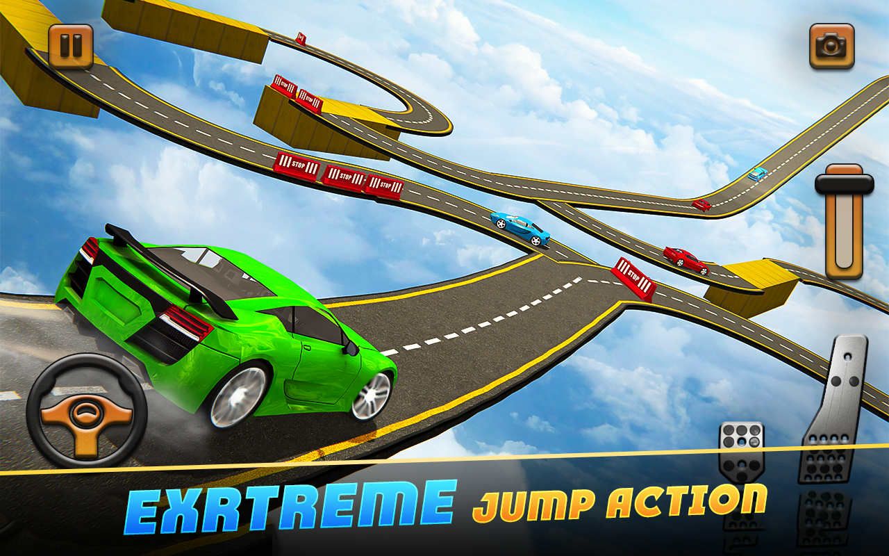 Crazy Car Stunts - Racing games 