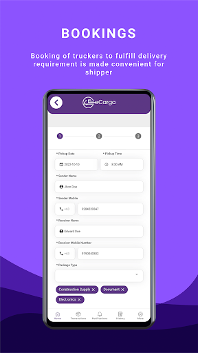 eCarga Shipper App پی سی