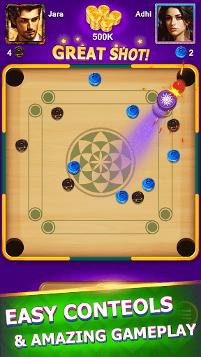 Carrom - A Disc Board Game ????