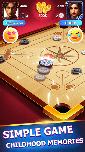 Carrom - A Disc Board Game ????