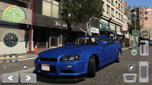 Skyline R34 GTR City Racetrack