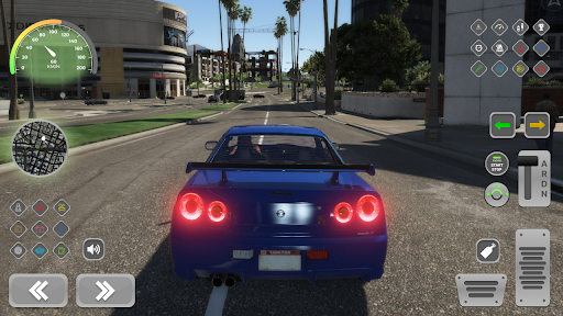 Skyline R34 GTR City Racetrack