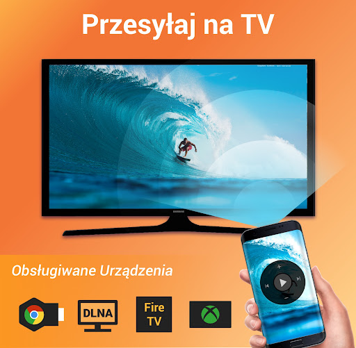 Przesyłaj na TV & Chromecast PC