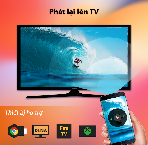 Truyền tới TV & Chromecast PC