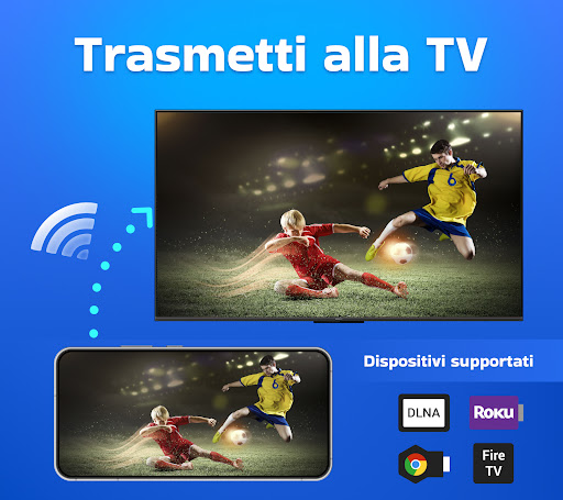 Cast to TV - Mirroring Schermo PC