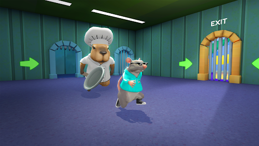 Obby Escape: Prison Rat Dance