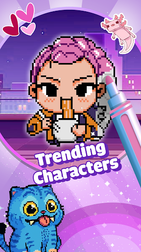 Pixel Number - DIY Coloring