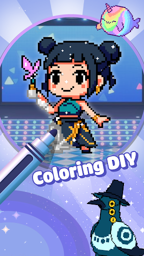 Pixel Number - DIY Coloring