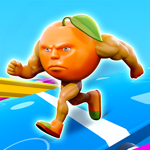 Silly Guys Race: Fall & Run