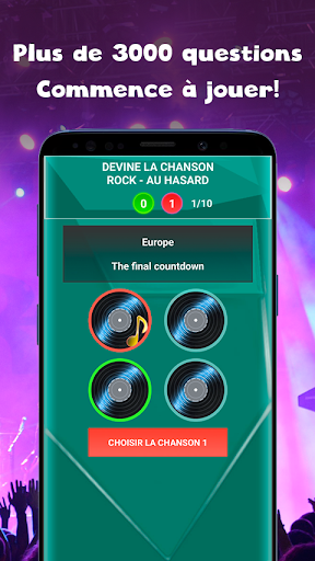 Devinez la chanson jeu musical
