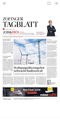 Zofinger Tagblatt - E-Paper un