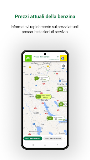 Comparis Prezzo della benzina PC