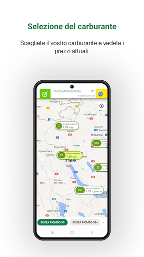Comparis Prezzo della benzina PC