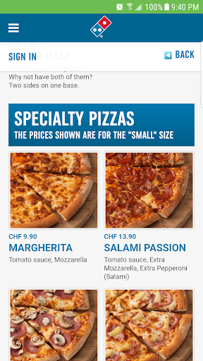 Domino's Pizza Switzerland PC