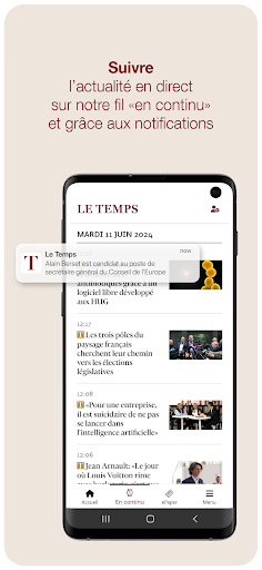 Le Temps, actualités et info