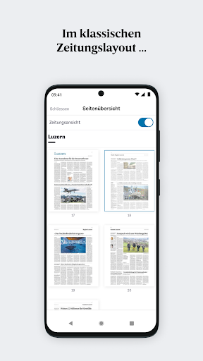 Luzerner Zeitung E-Paper PC