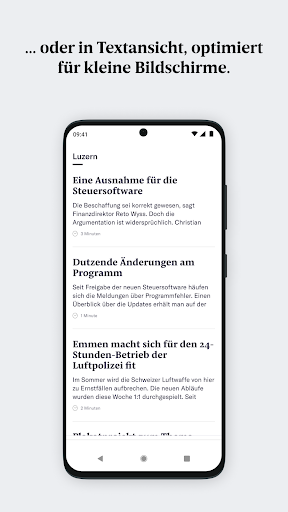 Luzerner Zeitung E-Paper PC