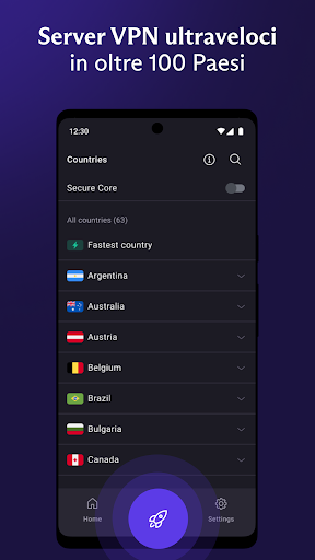 Proton VPN: VPN veloce, sicura