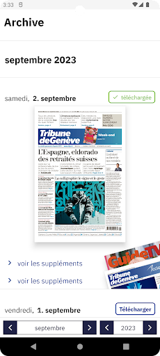 Tribune de Genève, le journal