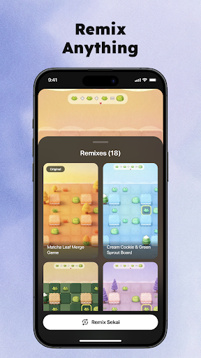 Sekai: Create · Remix · Play PC