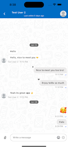 TELEX - Ứng dụng Nhắn tin PC
