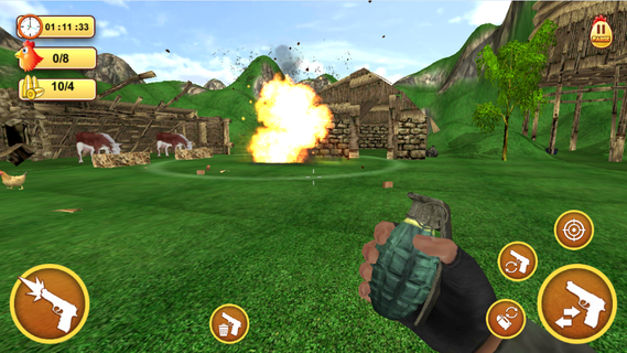 Download and play Chicken Gun on PC & Mac (Emulator)