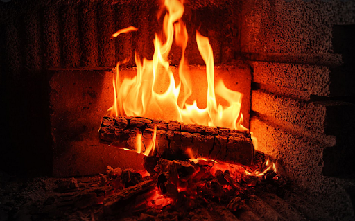 Caminetto rilassante per la ca PC