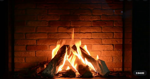 Caminetto rilassante per la ca PC